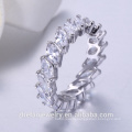 rings jewellery for women round key ring colourful diamond for wholesale